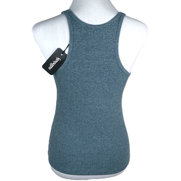 Allbirds Ribbed Tank Top Shadow Blue Sizes Medium and Large - Picture 3 of 8